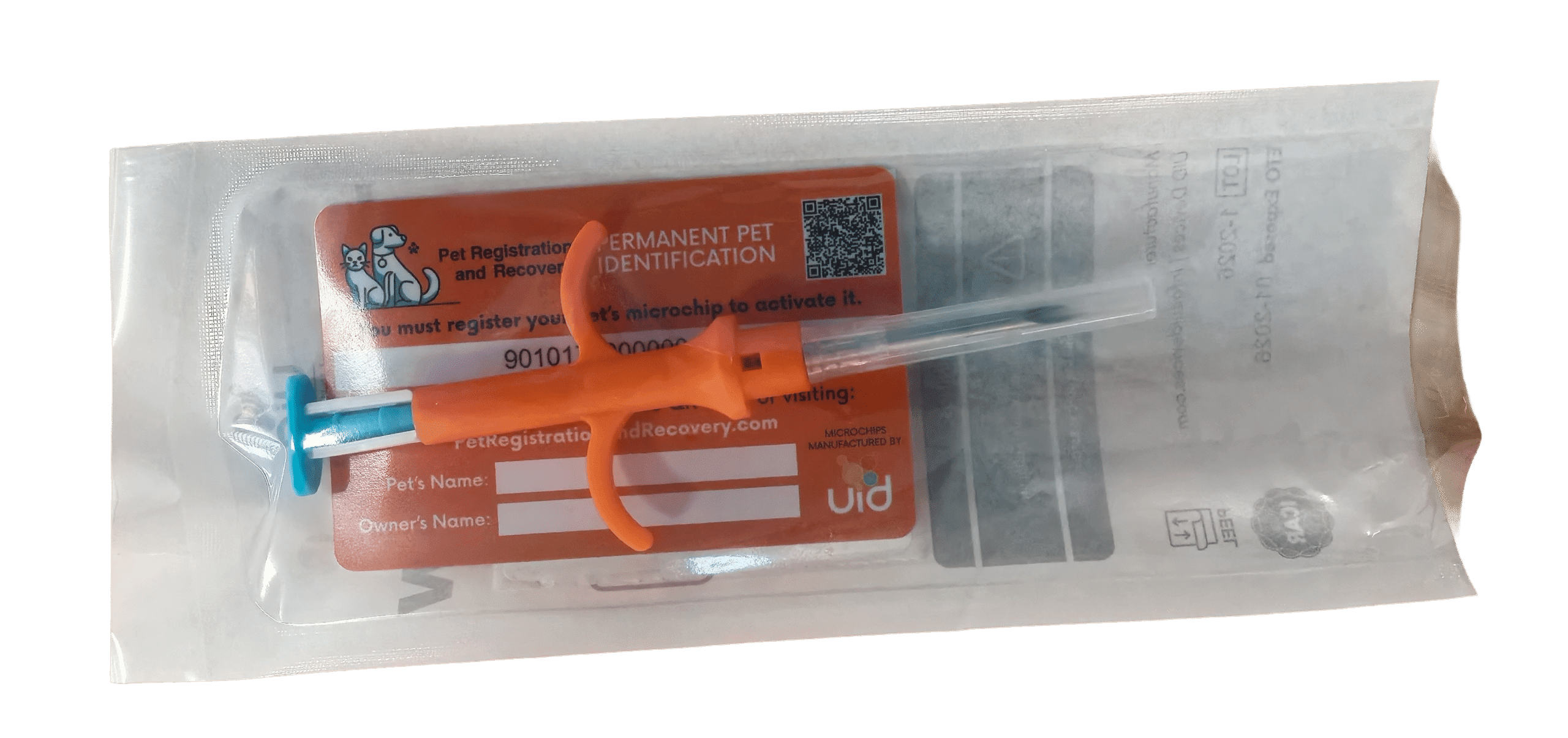 TraqPaw ISO Pet Microchip with Injector (2.1mm x 12mm) - Image 5