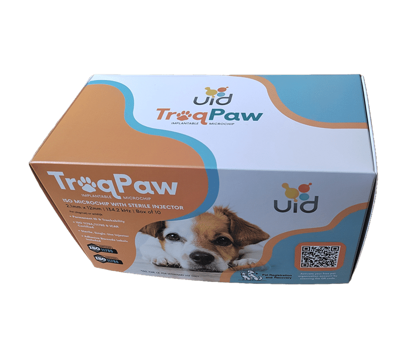 TraqPaw ISO Pet Microchip with Injector (2.1mm x 12mm) - Image 6